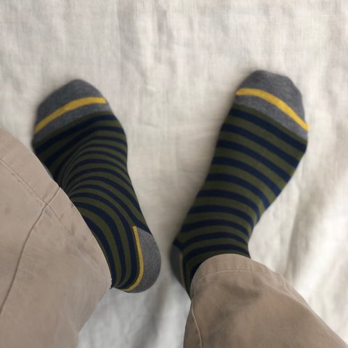 gap stripe socks set(4짝)