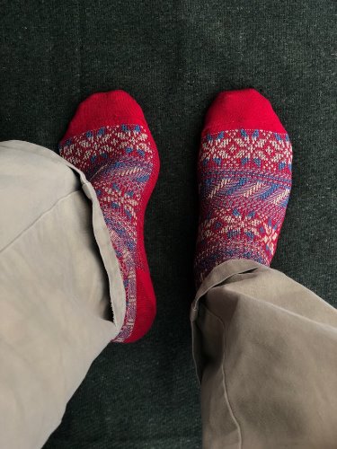 red socks set(4켤레)