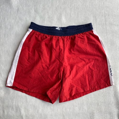 VTG polo red swim short (28 inch)