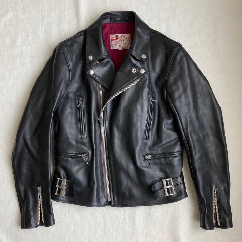 addict clothes horsehide rider jacket (40 size)