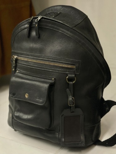 will leather goods silas backpack _black