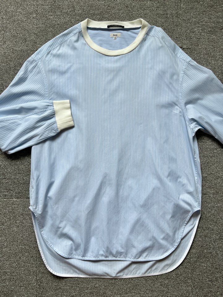 scye stripe crew neck shirt (40 size, 105 추천)