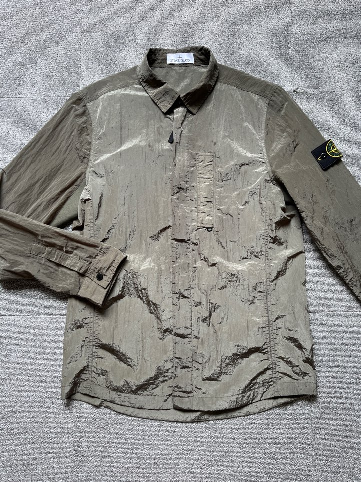 stone island nylon metal overshirt (XXL size, 105-110추천)