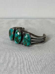 original american native turqouise bracelet by Verdy Jake