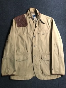 Polo RL cotton leather trim hunting sport jacket (42R size, ~105 추천)