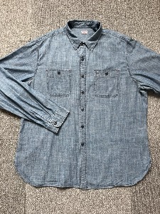 polo rugby chambray military work shirt (105-110 추천)