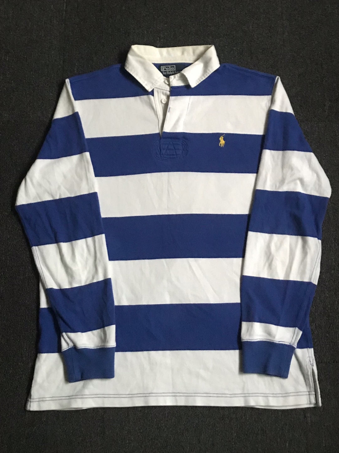Polo RL stripe rugby shirt (L size, ~103 추천)