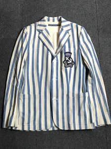 Ralph Lauren cotton multi stripe embroidered 3B jacket (2 size, for women)