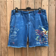 Polo Ralph Lauren military souvenir mood embroidered shorts (34인치)