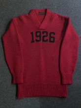 vtg 1920s heavyweight wool v neck knitwear (100~103 추천)