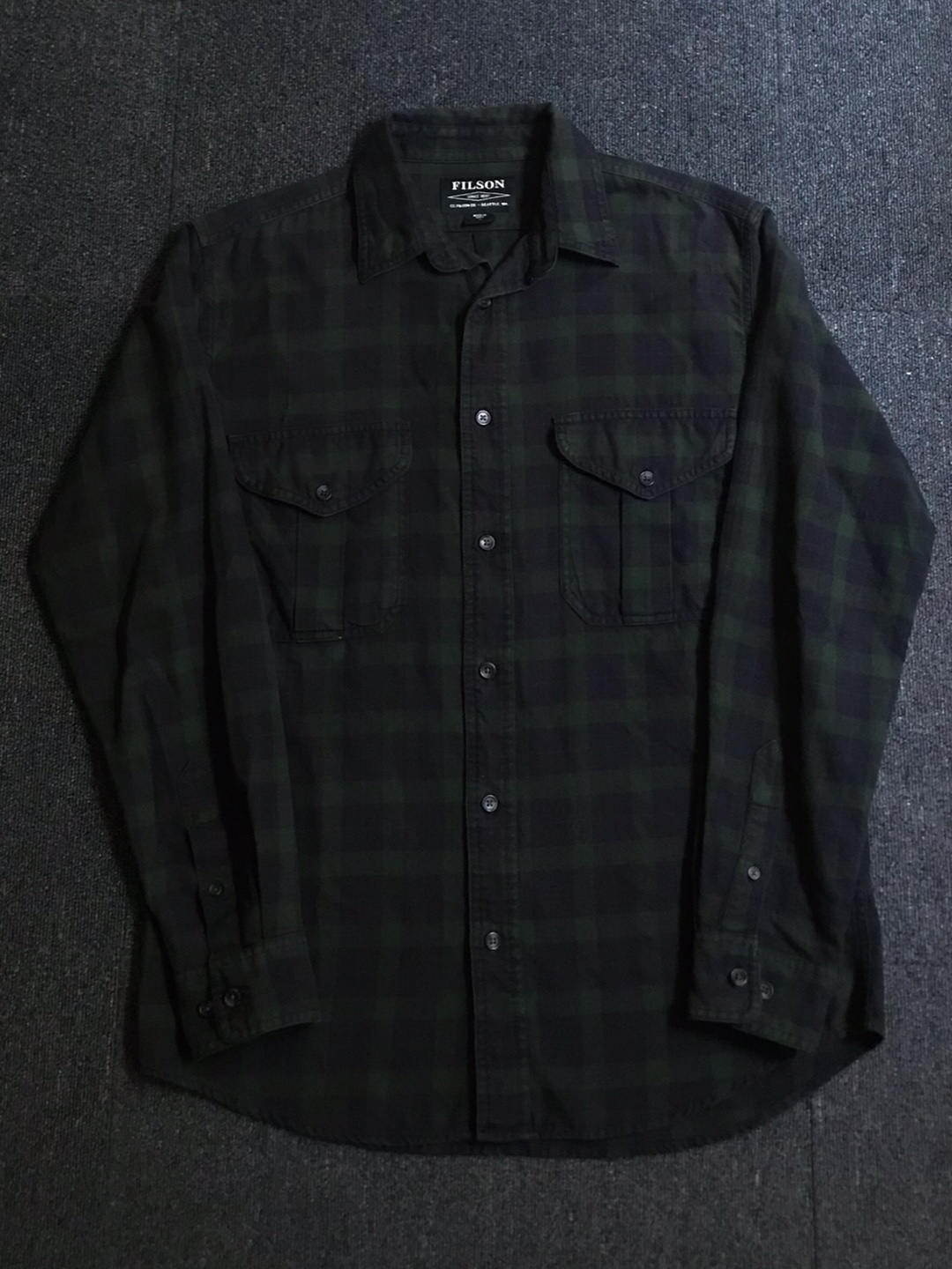 filson cotton plaid work shirt (S size, ~103 추천)