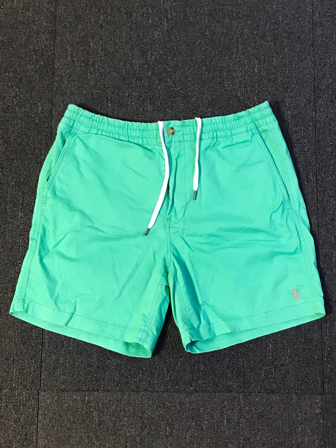 Polo RL cotton/elastane banded shorts (S size, ~33인치 추천)